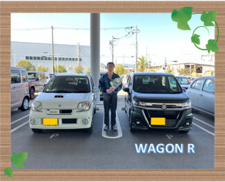 ワゴンR　カスタムＺ納車です